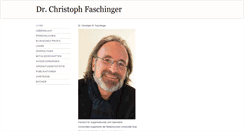 Desktop Screenshot of christoph.faschinger.com