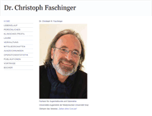 Tablet Screenshot of christoph.faschinger.com